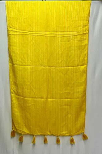 22 Inches Cotton Plain Stole