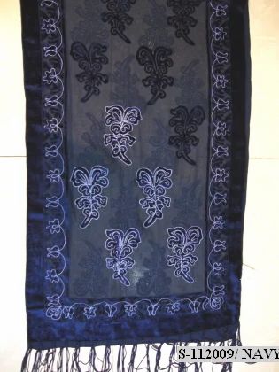 Female Blue Scarves