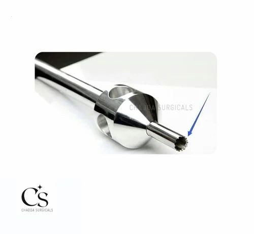 Stainless Steel SERRATED Sharp ERTIP Pattern Fue punches, For Hospital, Treatment: Hair Transplant