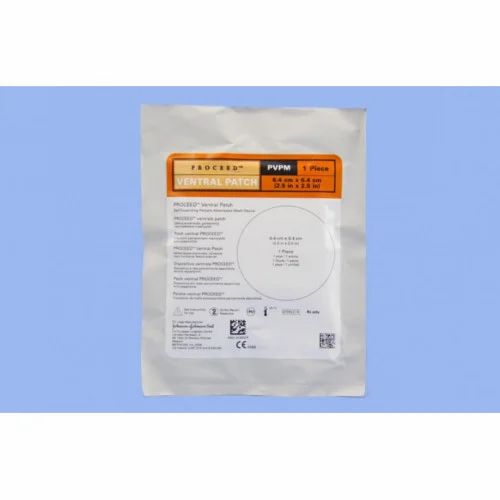 Polydioxanone Polymer Proceed Ventral Patch, Packaging Type: Box, Size: 2.5" X 2.5" (6.4 Cm X 6.4 Cm)