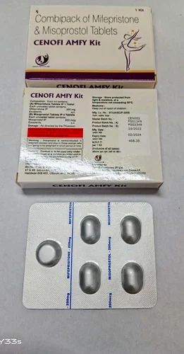 Combipack Mifeprostone And Misoprostol 200mg, Packaging Size: 1 KIT