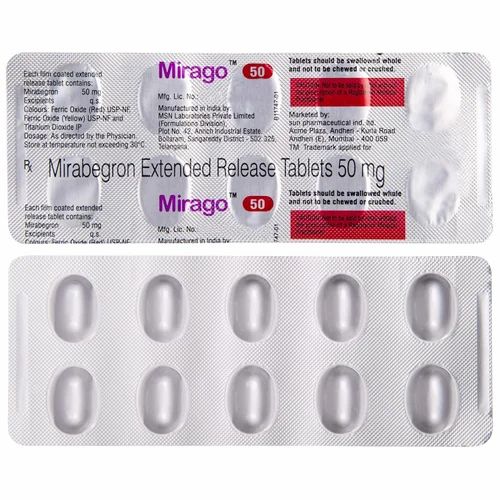 MIRAGO 50 MG TABLET