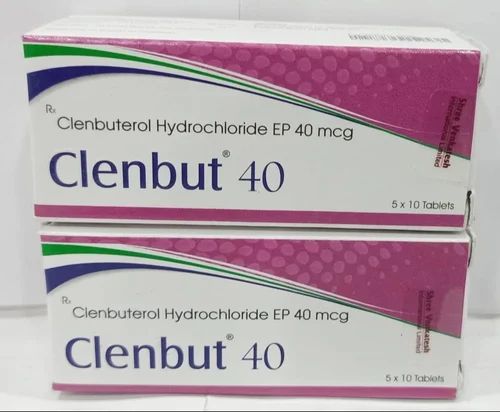 Clenbut Clenbuterol Hydrochloride 40mcg tablets