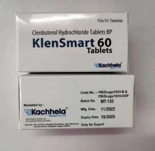 Klensmart Clenbuterol 60mg tablets