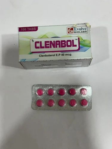 Clenabol Clenbuterol E.P. 40 mcg Tablets (10*10)