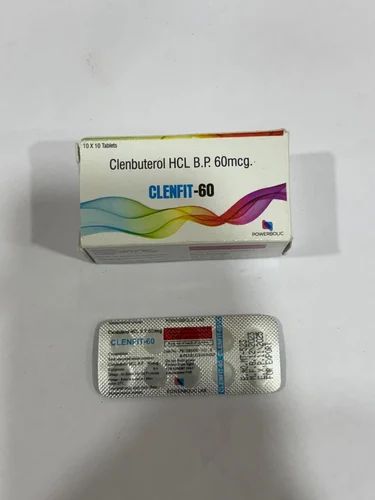 Clenfit Clenbuterol HCL 60 mcg Tablets (Pack of 100)