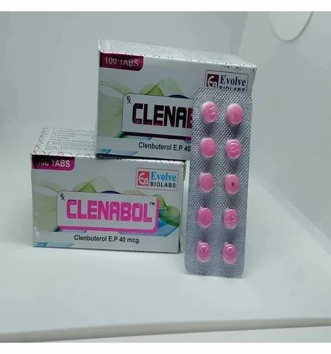 Clenabol Clenabuterol 40mg Tablets, 40 mcg
