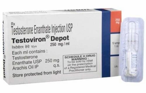 Steroids And Hormones, Packaging Size: 1 Pack, Testosterone (250mg)