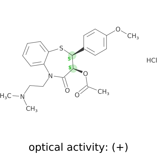 CAS NO .33286 22 5 DILTIAZEM HCL