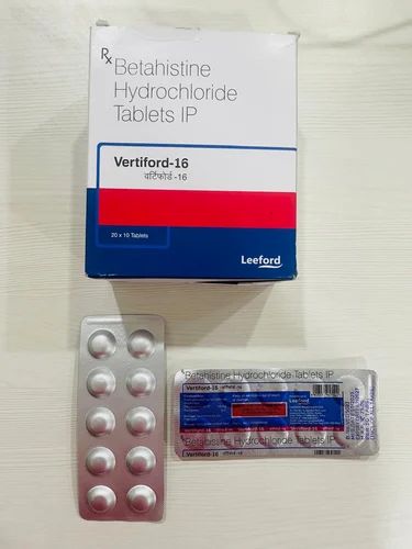 16Mg Betahistine Hydrochloride Tablets Ip Leeford