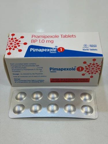 1.0Mg Pramipexole Tablets Bp Steris