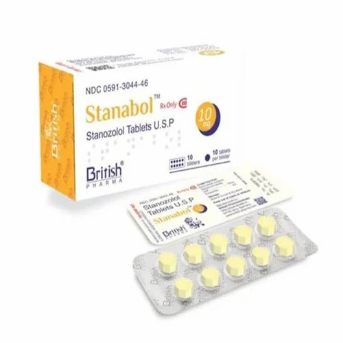 Stanabol Stanozolol Tablets U.S.P (10mg, 100 Tablets)