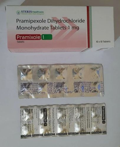 Pramipexole Dihydrochloride Pramixole 1 Mg Tablet