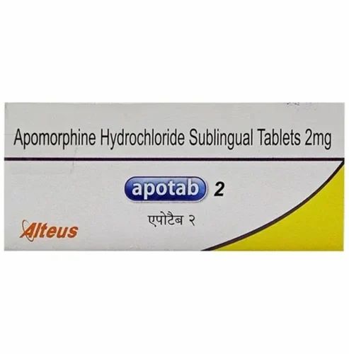 2mg Apotab Apomorphine HCL Sublingual Tablet