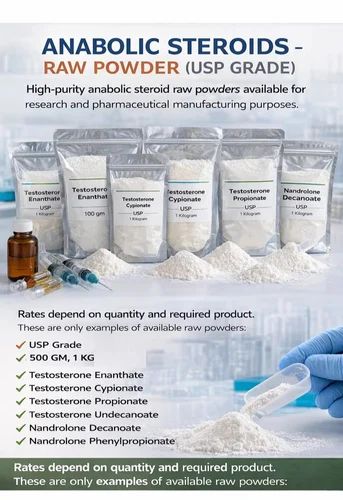 Anabolic Steroids Raw Powder, Pharma Grade