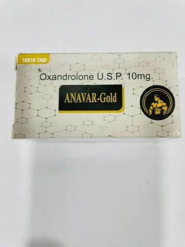 10mg Anavar Gold Oxandrolone Tablets USP