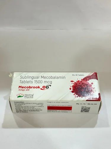 1500Mcg Mecobrook OD Sublingual Mecobalamin Tablets