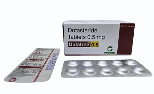 0.5Mg Dutasteride Tablet, 10*10 Tablets