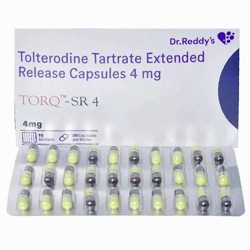 Tolterodine Tartrate Extended Release Capsules, 4 mg
