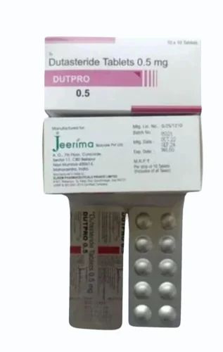 0.5Mg Dutpro Dutasteride Tablet, 10*10 Tablets