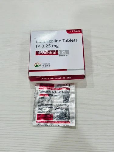 0.25 Mg Dostiheal Cabergoline Tablets
