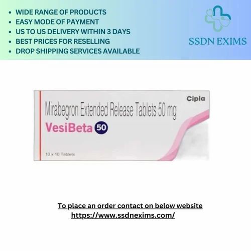 VESIBETA 50 MG TABLET
