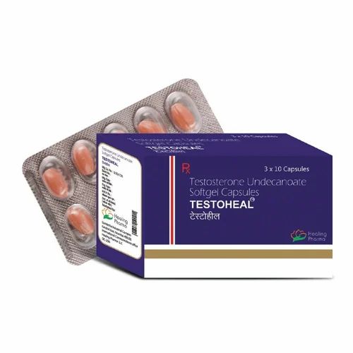 Testoheal Testosterone 40mg Soft Gel Capsule