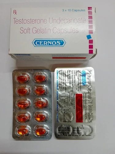 Testosterone Undecanoate Snoft Gelatin Capsules, For Treatment Of Male Hypogonadism