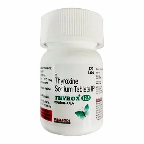 12.5mcg Thyrox Thyroxine Sodium Tablets