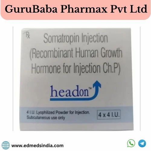 Human Growth Hormone Injection Headon