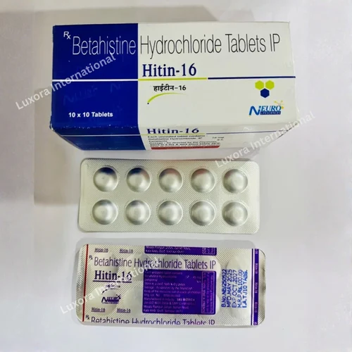 HITIN Betahistine 16 mg Tablets