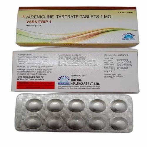 Varnitrip Varenicline Tartarate Tablets