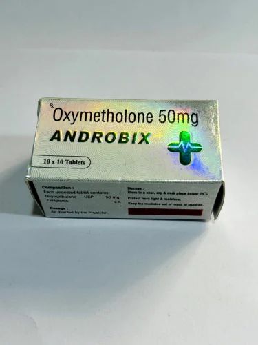Oxymetholone 50 mg Tablets Androbix