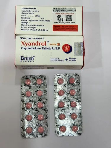 50mg Xyandrol Oxymetholone Tablets USP