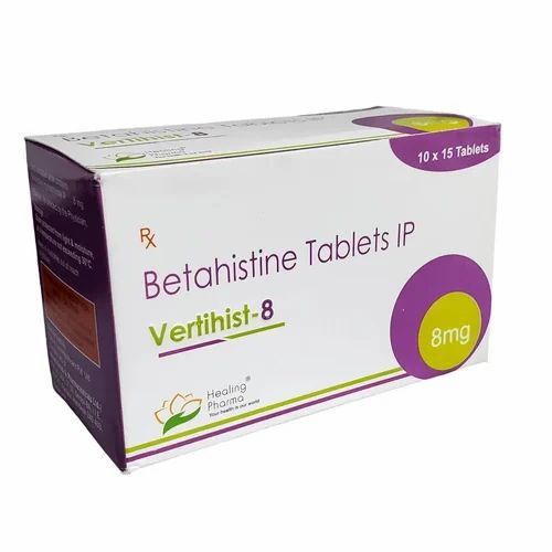 Vertihist Betahistine 8 mg Tablets