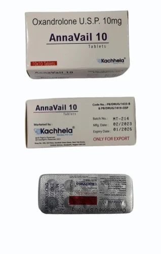 Annavail Oxandrolone tablet, 10 mg