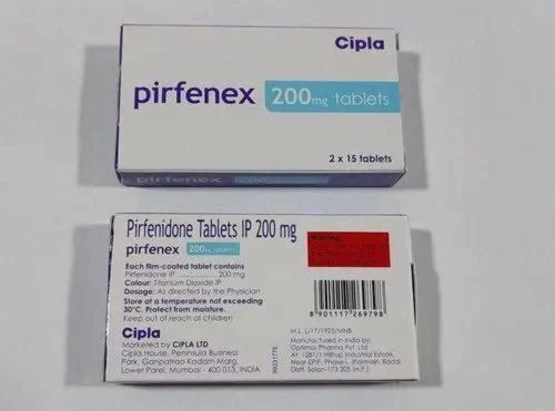 200mg Pirfenex Pirfenidone Tablets