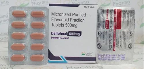 500mg Dafloheal Micronized Flavonoid Tablets