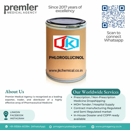 Phloroglucinol, 25 kg Drum, Grade Standard: USP