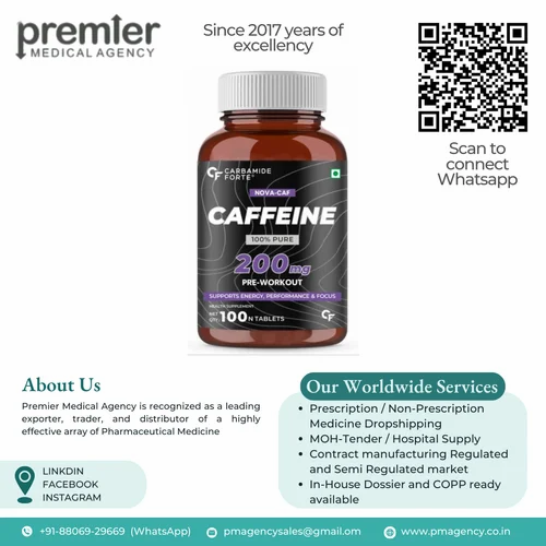 Caffeine 200mg Tablets
