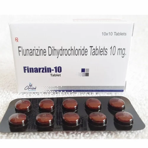 10mg Finarzin Flunarizine Dihydrochloride Tablet