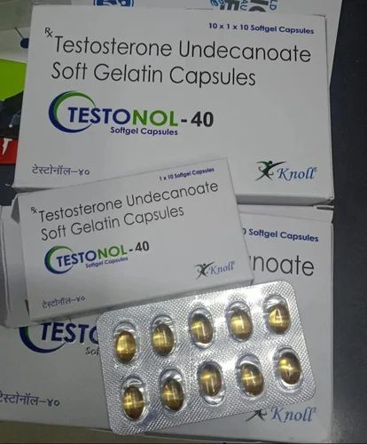 Testonol Testosterone Undecanoate 40mg Capsule (Andriol, Restandol)
