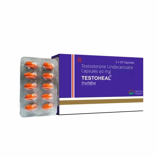 Testoheal 40 Caps Testosterone