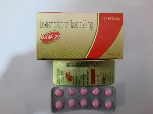 DXM Dextromethorphan Tablets 20 Mg