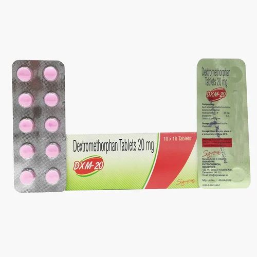 Dextromethorphan Tablets 20 Mg