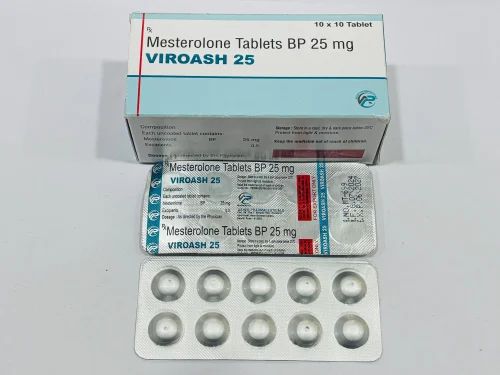 25mg VIROASH Mesterolone Tablets BP