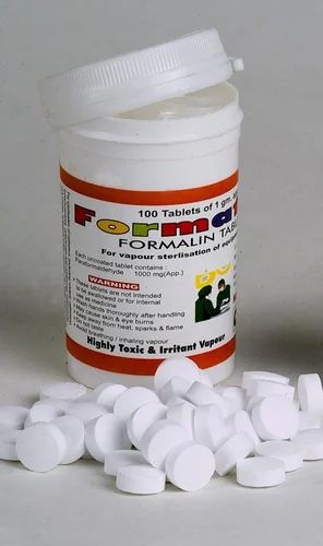 Formaldehyde Tablet 1gm, 100 tablets
