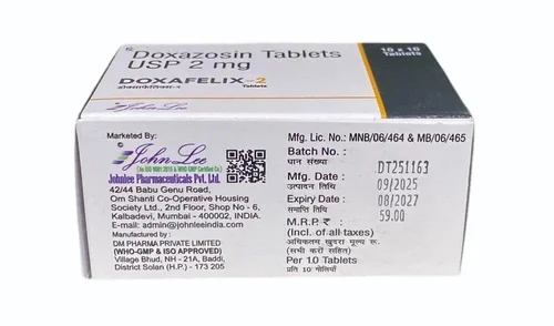 2mg Doxafelix Doxazosin Tablet