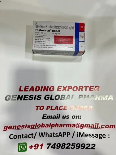 Testosterone Enanthate Injection 250 Mg, For Muscle Building, Packaging Size: 10 Amps-1ml