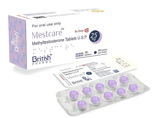 25mg Mestcare Methyltestosterone Tablets